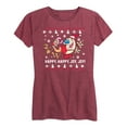 thumbnail image 1 of Ren & Stimpy - Happy Happy Joy Joy - Women's Short Sleeve Graphic T-Shirt, 1 of 5