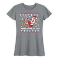thumbnail image 1 of Ren & Stimpy - Happy Happy Joy Joy - Women's Short Sleeve Graphic T-Shirt, 1 of 5