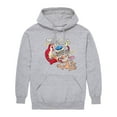 thumbnail image 1 of Ren & Stimpy - Men's Pullover Hooded Fleece Sweatshirt, 1 of 5