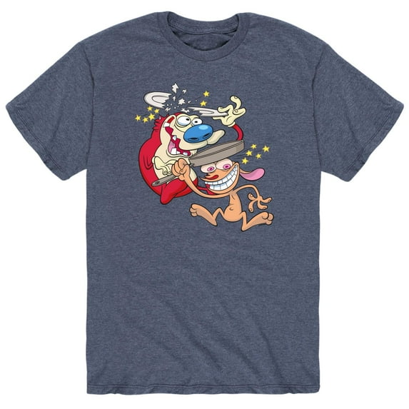 Ren & Stimpy - Men's Short Sleeve Graphic T-Shirt