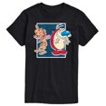 thumbnail image 1 of Ren & Stimpy - Men's Short Sleeve Graphic T-Shirt, 1 of 5