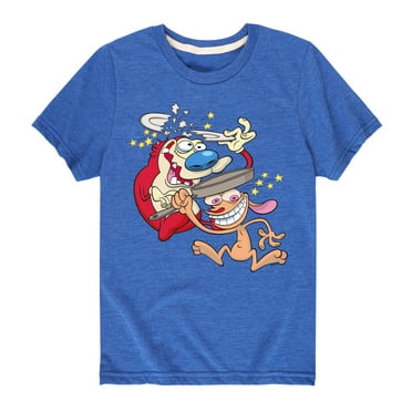 Ren & Stimpy - Smashing Time - Toddler And Youth Short Sleeve Graphic T-Shirt