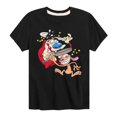 thumbnail image 1 of Ren & Stimpy - Smashing Time - Toddler And Youth Short Sleeve Graphic T-Shirt, 1 of 5