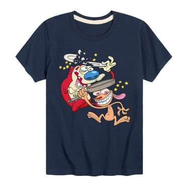 Ren & Stimpy - Smashing Time - Toddler And Youth Short Sleeve Graphic T-Shirt