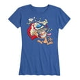 thumbnail image 1 of Ren & Stimpy - Smashing Time - Women's Short Sleeve Graphic T-Shirt, 1 of 5