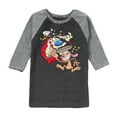 thumbnail image 1 of Ren & Stimpy - Toddler And Youth Raglan Graphic T-Shirt, 1 of 6