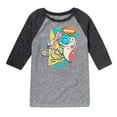 thumbnail image 1 of Ren & Stimpy - Toddler And Youth Raglan Graphic T-Shirt, 1 of 4