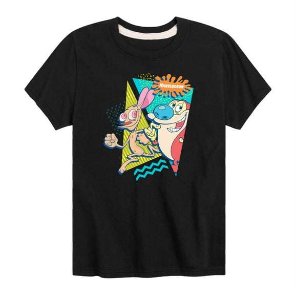 Ren & Stimpy - Toddler And Youth Short Sleeve Graphic T-Shirt