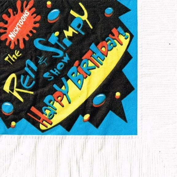 Ren & Stimpy Vintage 1992 Small Napkins (16ct)