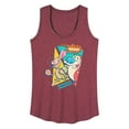 thumbnail image 1 of Ren & Stimpy - Women's Racerback Tank Top, 1 of 5