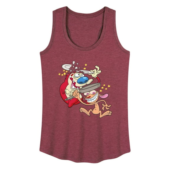 Ren & Stimpy - Women's Racerback Tank Top