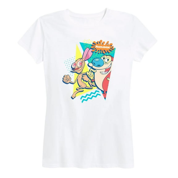 Ren & Stimpy - Women's Short Sleeve Graphic T-Shirt
