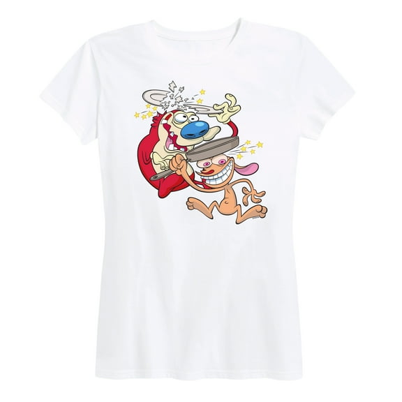 Ren & Stimpy - Women's Short Sleeve Graphic T-Shirt
