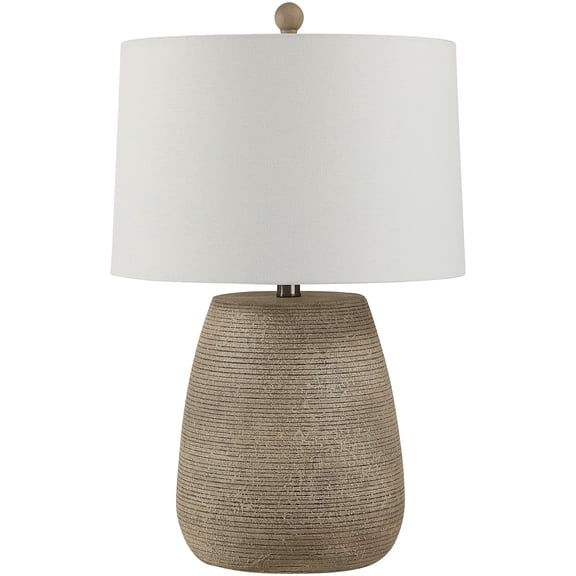 Ren Wil LPT1378EV Optima 24" Tall Vase Table Lamp - Faux Ribbed Stone Texture