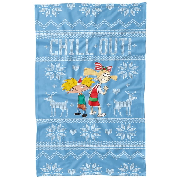 Ren and Stimpy Blanket, 36'x58' Chill Out Fleece Blanket