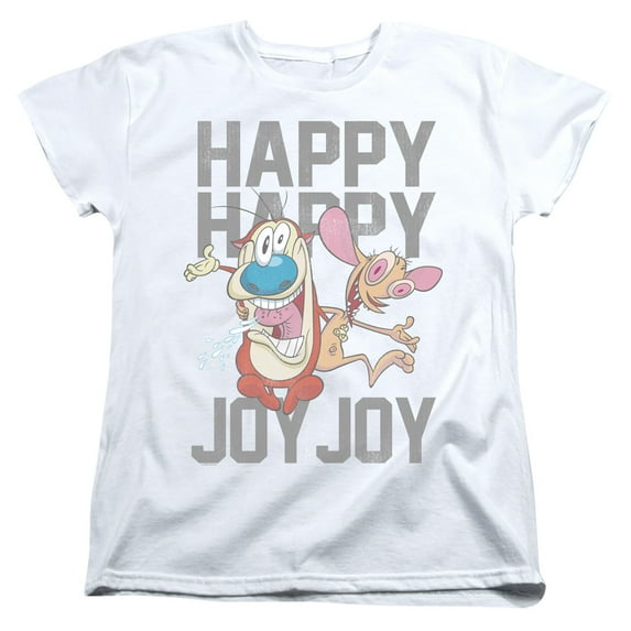 Ren and Stimpy Happy Happy Joy Joy Women's T Shirt