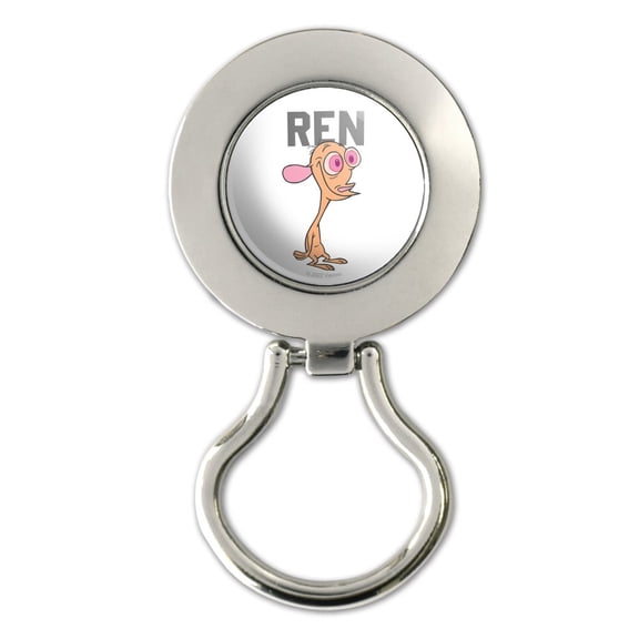 Ren and Stimpy Show Collegiate Ren Magnetic Metal Eyeglass ID Badge Holder