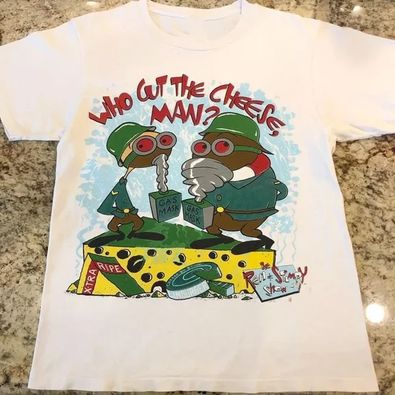 Ren and Stimpy Show T-Shirt Unisex Tee For Men Women Size S-234XL