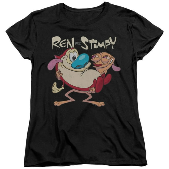 Ren and Stimpy Two of a Kind Women's T Shirt