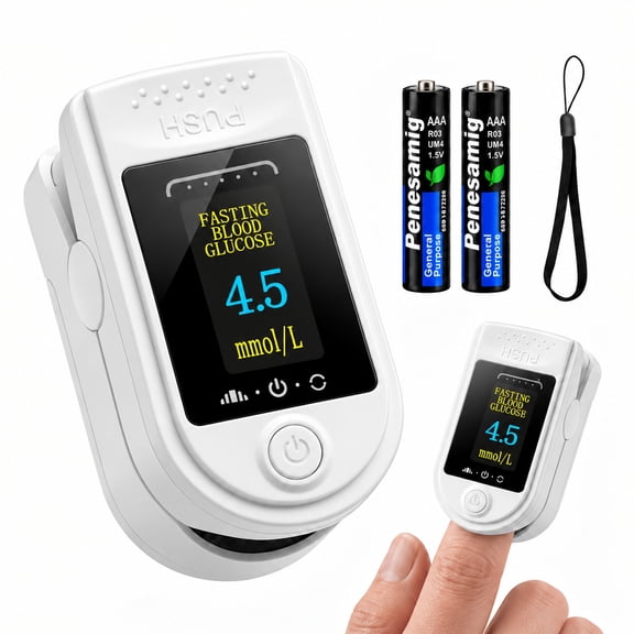 RenVicor 5s Reading Home Monitoring Device OLED Display Blood Glucose Monitor