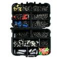 thumbnail image 1 of RenXiang Fishing Tools Clearance 177PCS Fish Tackle Box Fishing Accessories Case Fish Hook Bait Parts Kit Set, 1 of 9