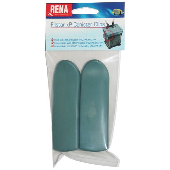Rena Filstar XP Canister Clips [Aquarium, Power & Canister Filter Replacement Parts] 2 Pack