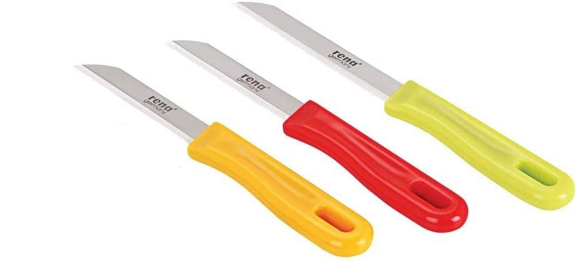 Rena Germany 3 Piece Set of Fruit/Vegetable Kitchen Knives