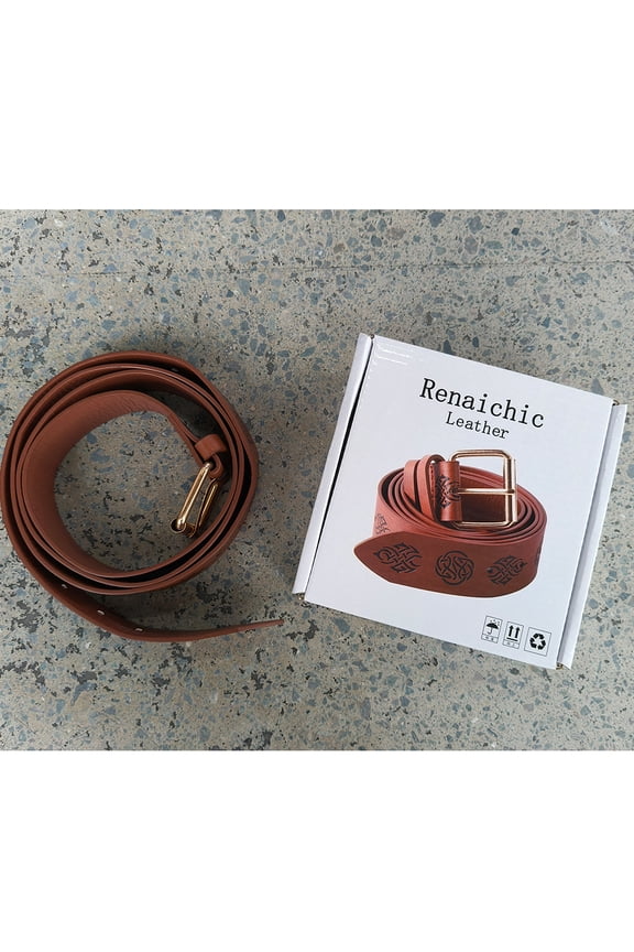 Medieval Leather Belt: Renaissance Accessory for Pirates and Vikings Waist Belts