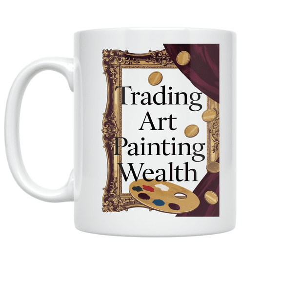 Renaissance Art Trading Wealth Decor - Art Enthusiast - 11 oz Ceramic Coffee Mug