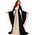 thumbnail image 1 of Renaissance Costumes for Women Dress, Medieval Costume Womens Halloween Dress for Renaissance Festivals and Fairs, 1 of 6