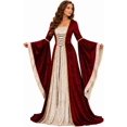 thumbnail image 1 of Renaissance Costumes for Women Dress, Medieval Costume Womens Halloween Dress for Renaissance Festivals and Fairs, 1 of 6