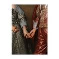 thumbnail image 1 of Renaissance Detail Of Lovers  - Photography Victorian Vintage Fashion Unframed Wall Art Print 24 x 36 inches, 1 of 16
