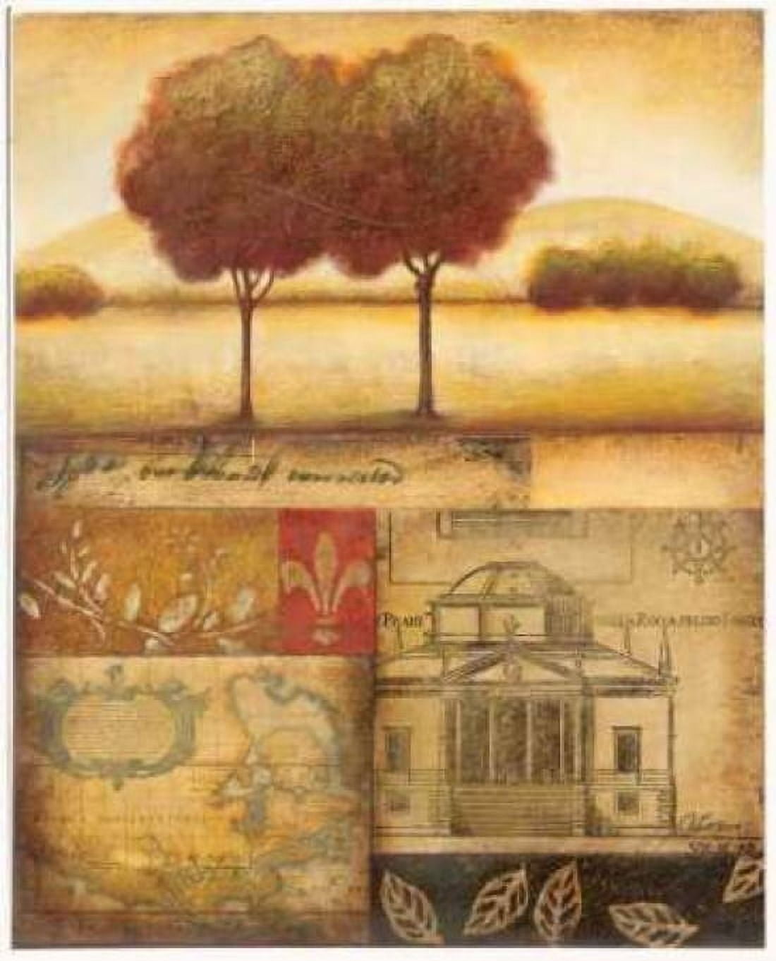 Renaissance Landscape II Canvas Art - Susan Osborne (24 x 30)