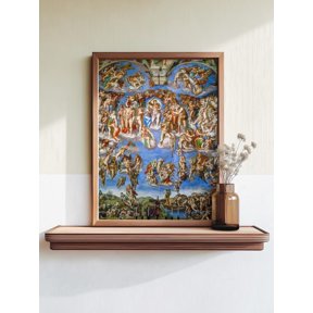 Renaissance Last Judgment Classical Figure Scene Decorative Interior Wall Art Poster