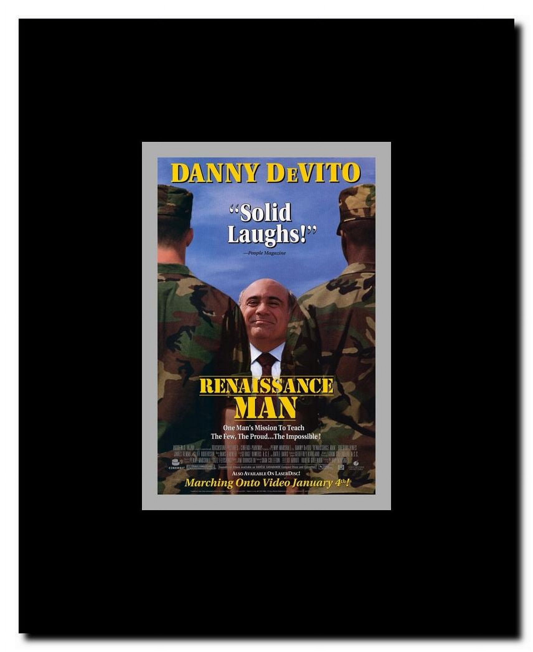 Renaissance Man Framed Movie Poster