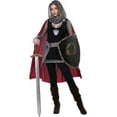 thumbnail image 1 of Renaissance Medieval Ladies Knight Women's Costume - Small, 1 of 2