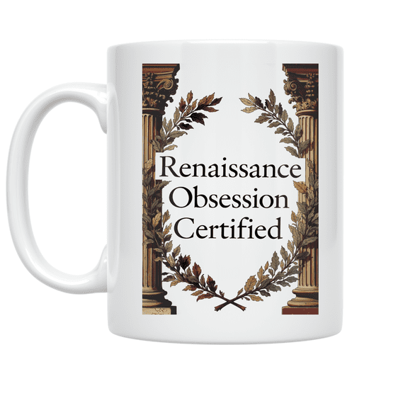 Renaissance Obsession Certified Art - Art Enthusiast - 11 oz Ceramic Coffee Mug