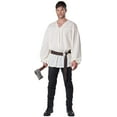 thumbnail image 1 of Renaissance Peasant Shirt Adult Costume (Beige), 1 of 2