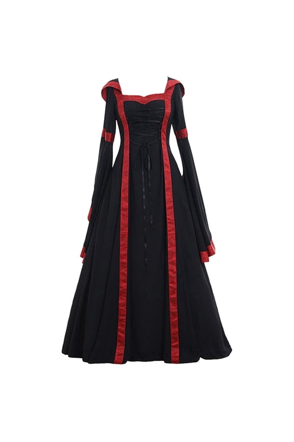 Renaissance Princess Dress for Women Medieval Victorian Regency Gown Cocktail Cinch Corset Dresses