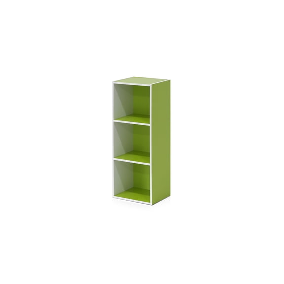 Renaissance Revival 3-Tier Open Shelf Bookcase 9.3D x 12W x 31.5H Inches Functional and Stylish Storage for Any Room