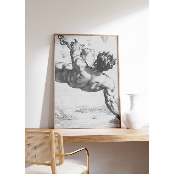 Renaissance The Fall Of Phaeton Old Master Poster , Poster Print Only