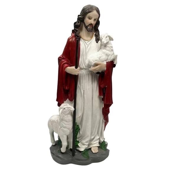 Renaissances Collections Holy Statue Figurines Good Shepherds Figures Table Centerpieces Religious Moderns Home Decors