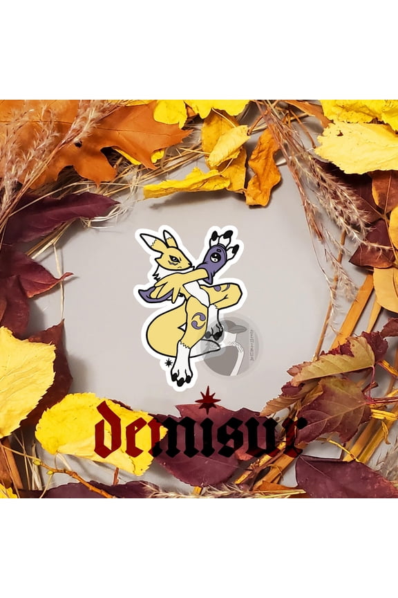 Renamon | Digimon keychain (1 keychain)