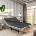 thumbnail image 1 of Renanim Adjustable Bed with Massage Head & Foot Incline - Remote, USB - Queen, 1 of 6