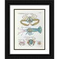 thumbnail image 1 of Renard, Louis 15x18 Black Ornate Wood Framed with Double Matting Museum Art Print Titled - Crabbe- Scorpion, 1 of 4