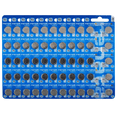 thumbnail image 1 of Renata 301 SR43SW Batteries - 1.55V Silver Oxide 301 Watch Battery (100 Count), 1 of 5