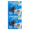 thumbnail image 1 of Renata 309 SR754SW Batteries - 1.55V Silver Oxide 309 Watch Battery (2 Count), 1 of 5