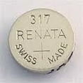 thumbnail image 1 of Renata 317 - SR516 Silver Oxide Button Battery 1.55V - 100 Pack + FREE SHIPPING!, 1 of 1