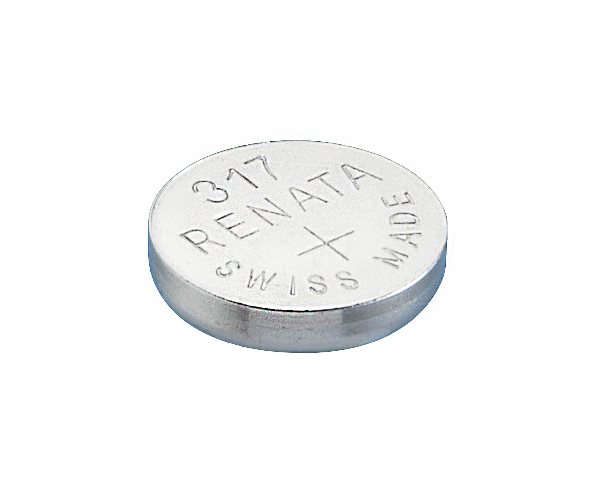 10 Batterie Al Litio Renata 317 SR516SW - 1,55V, Alta Qualità Svizzera Per Orologi, Chiavi, Schede Madri E Bilance