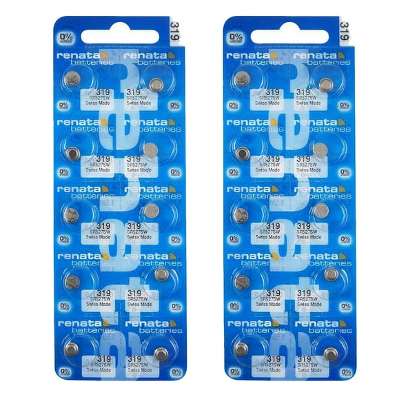 Renata 319 SR527SW 1.55V Silver Oxide Watch Battery